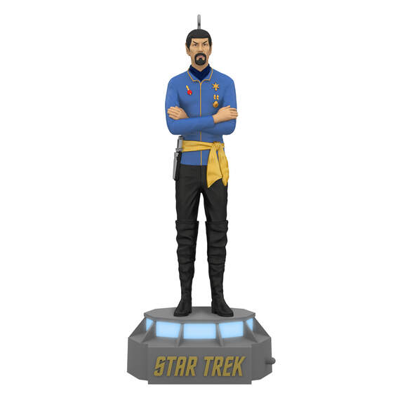 Star Trek™ Mirror, Mirror Collection First Officer Spock Ornament With Light and Sound