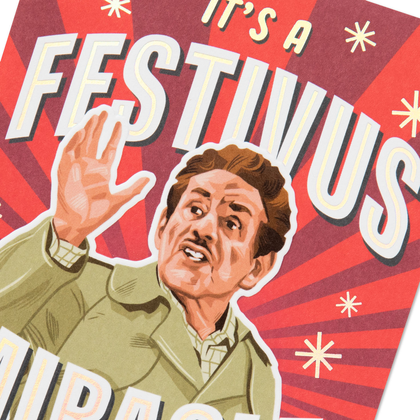 Seinfeld Festivus Miracle Funny Holiday Card, , large image number 4