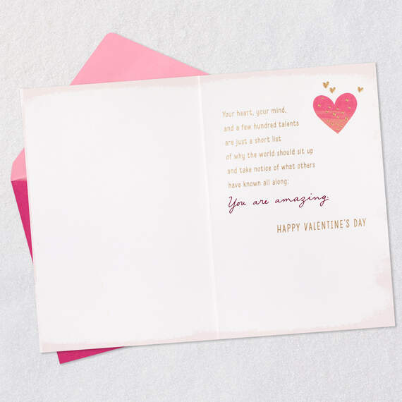 You are One-of-a-Kind Amazing Valentine's Day Card for Daughter ...