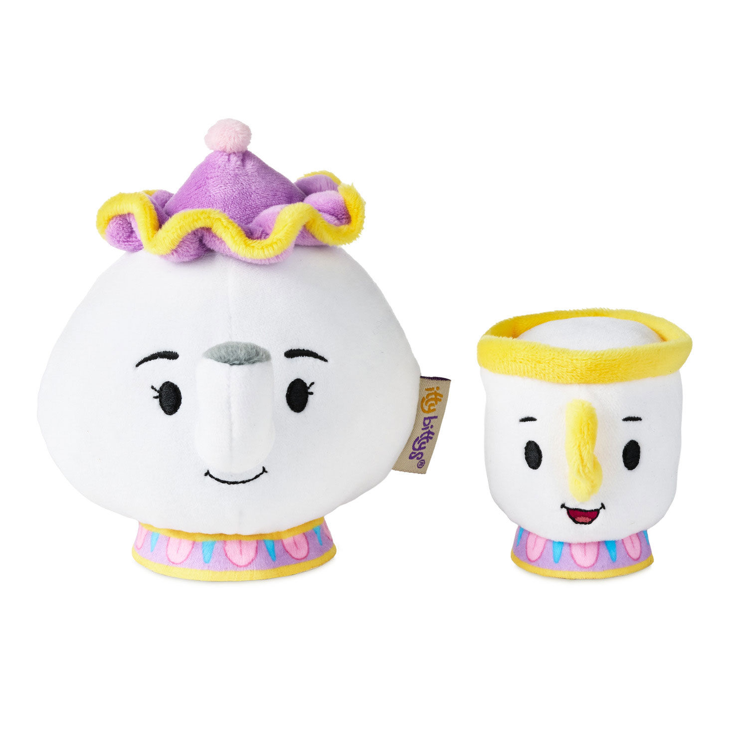 itty bittys® Disney Beauty and the Beast Mrs. Potts and Chip Plush, Set of 2