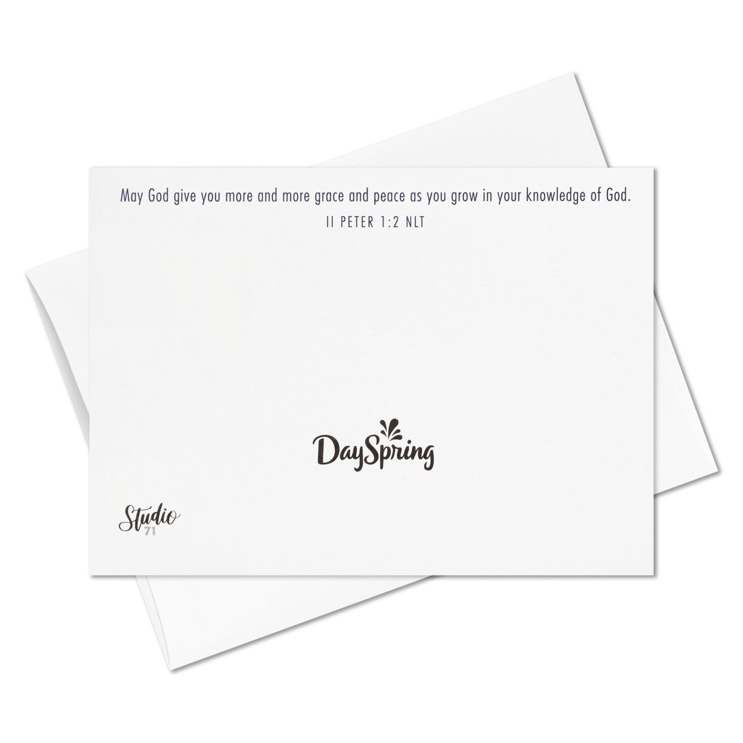 Grace and Peace Religious Boxed Blank Note Cards, Pack of 8 Note