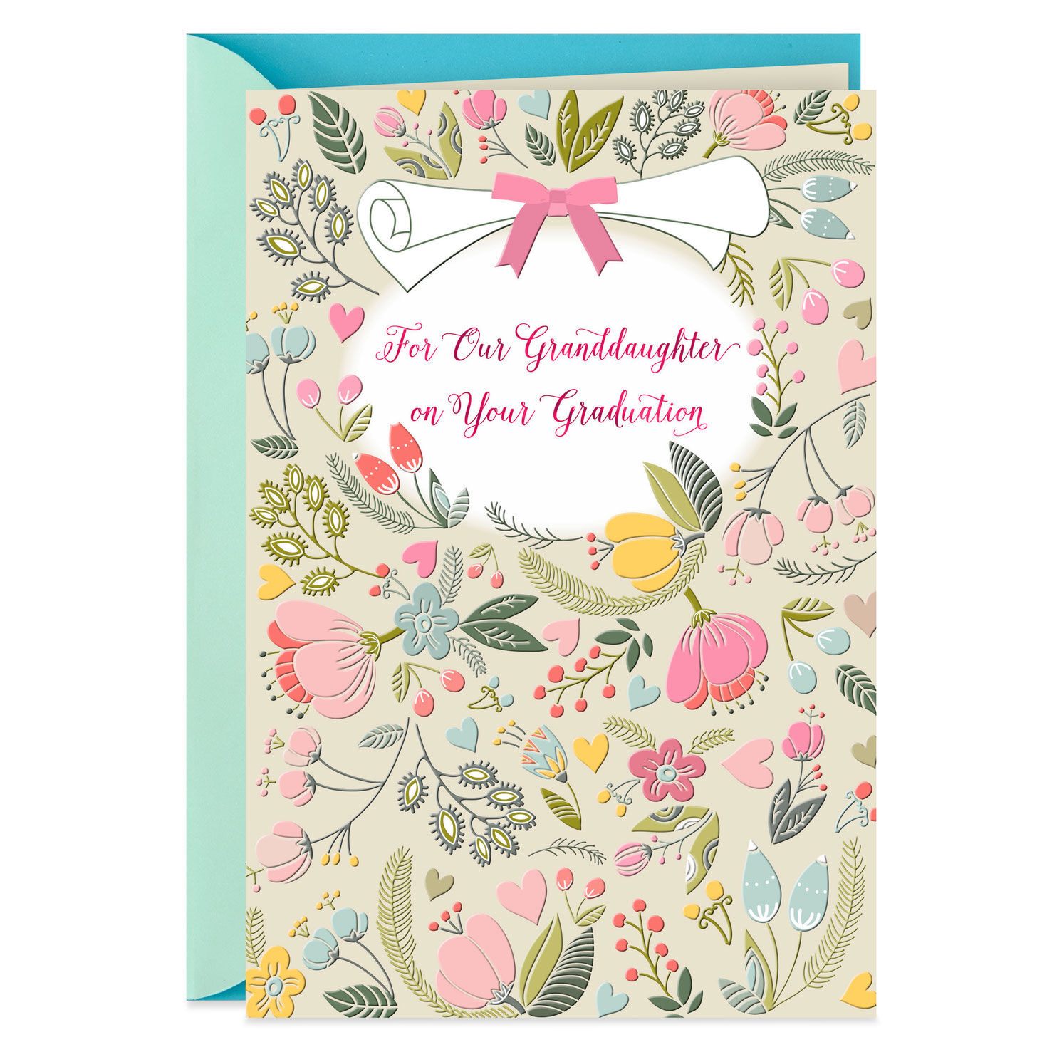 Celebrating You Religious Graduation Card For Granddaughter Greeting Cards Hallmark