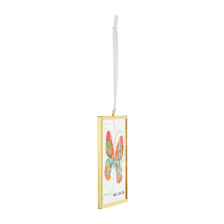Mom I Love You Multicolor Butterfly Suncatcher side image number 2