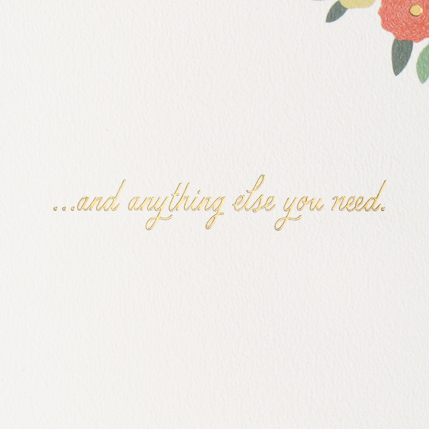 Flowers for You Thinking of You Card, , large image number 2