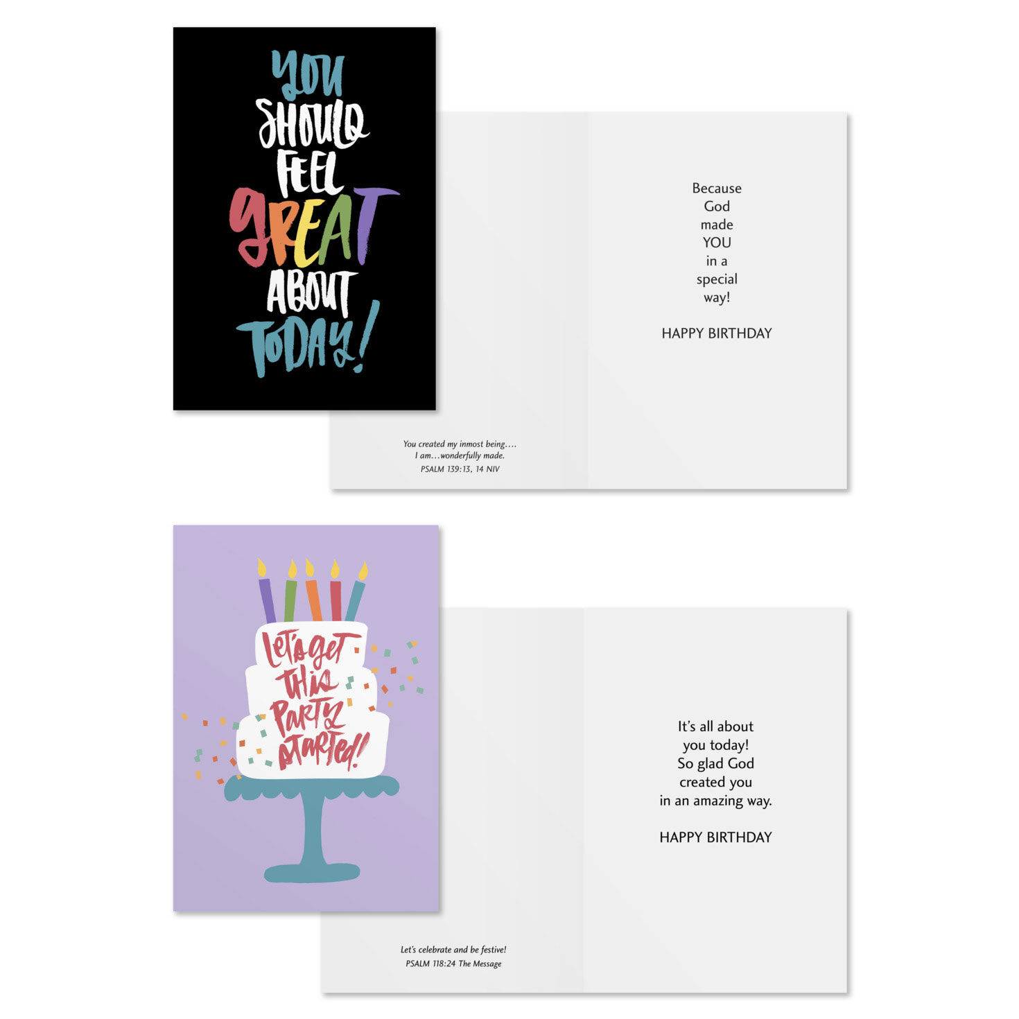 Katygirl DaySpring Birthday Cards Assortment Card Front with Sentiment image number 4