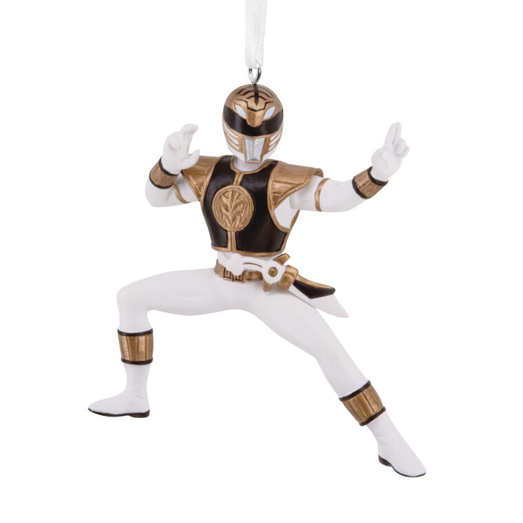 Hasbro® Power Rangers® White Ranger Hallmark Ornament