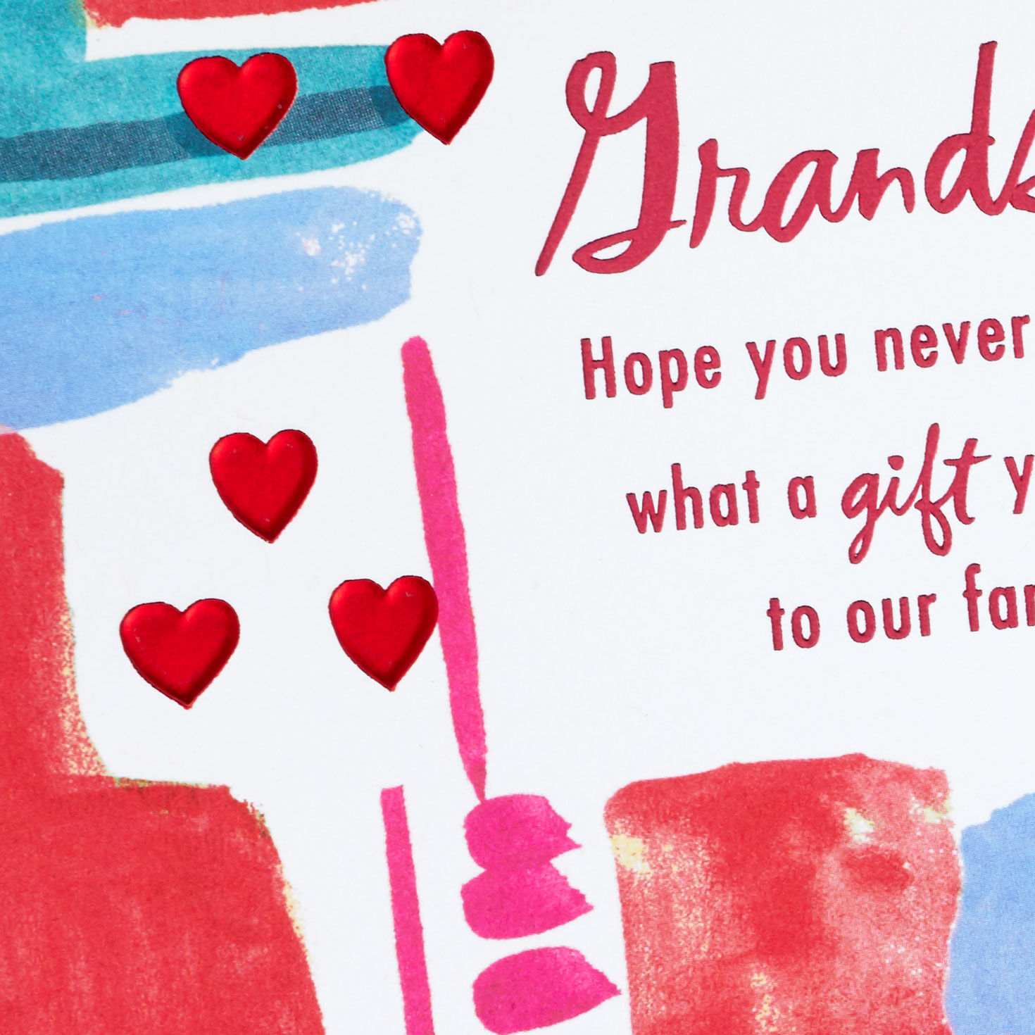 You're a Gift to Our Family Valentine's Day Card for Grandson for only USD 4.59 | Hallmark