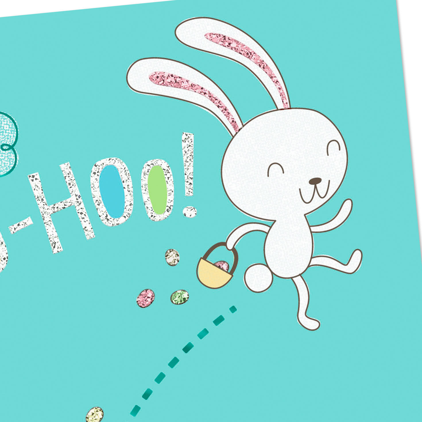 Fantastic and Fun Hopping Easter Bunny Easter Card for Kids, , large image number 4