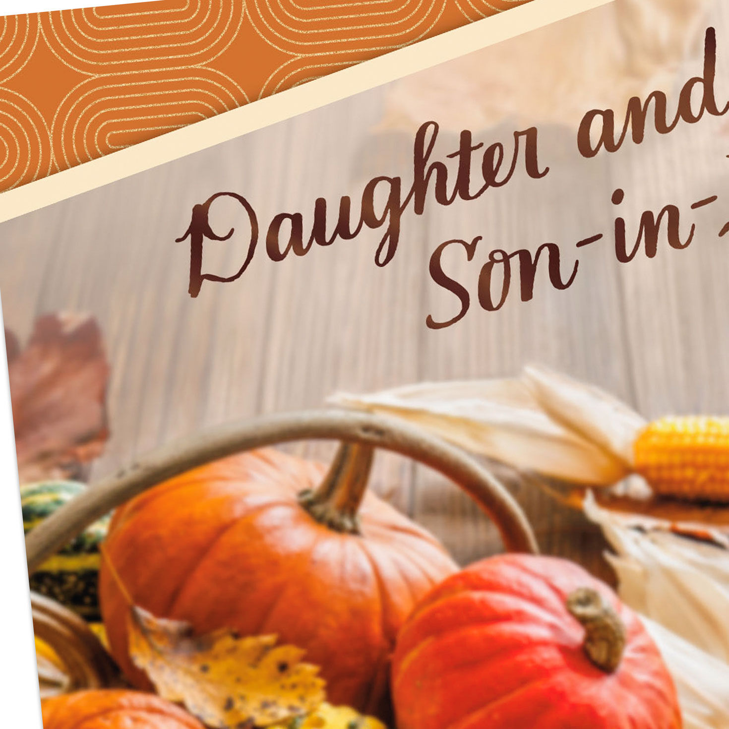 Grateful for the Two of You Thanksgiving Card for Daughter and Son-in-Law, , large image number 4