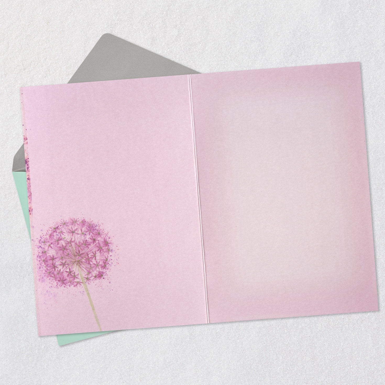 Purple Allium Flower Blank Card for only USD 4.59 | Hallmark