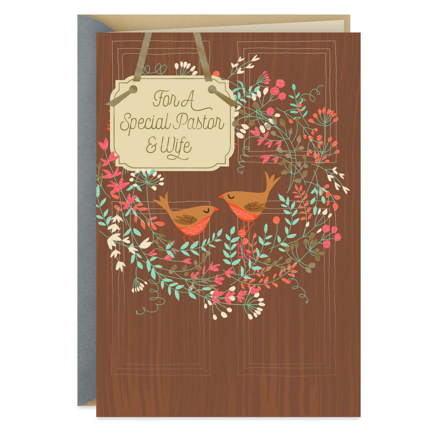 The Wonderful Ways Religious Clergy Appreciation Card for Pastor and Wife