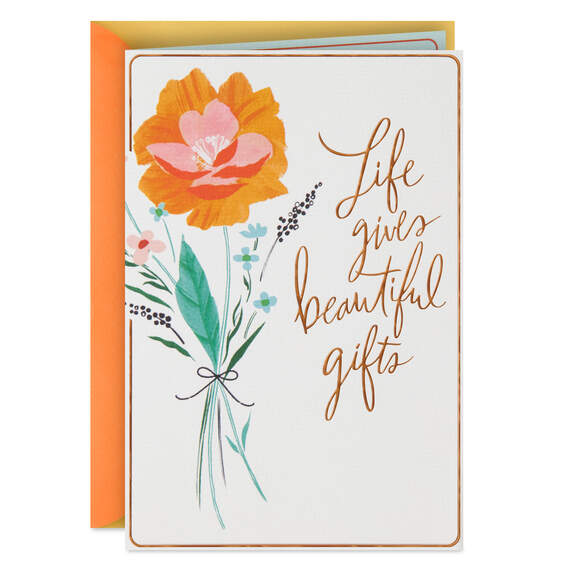 You're a Wonderful Gift Birthday Card for Sister