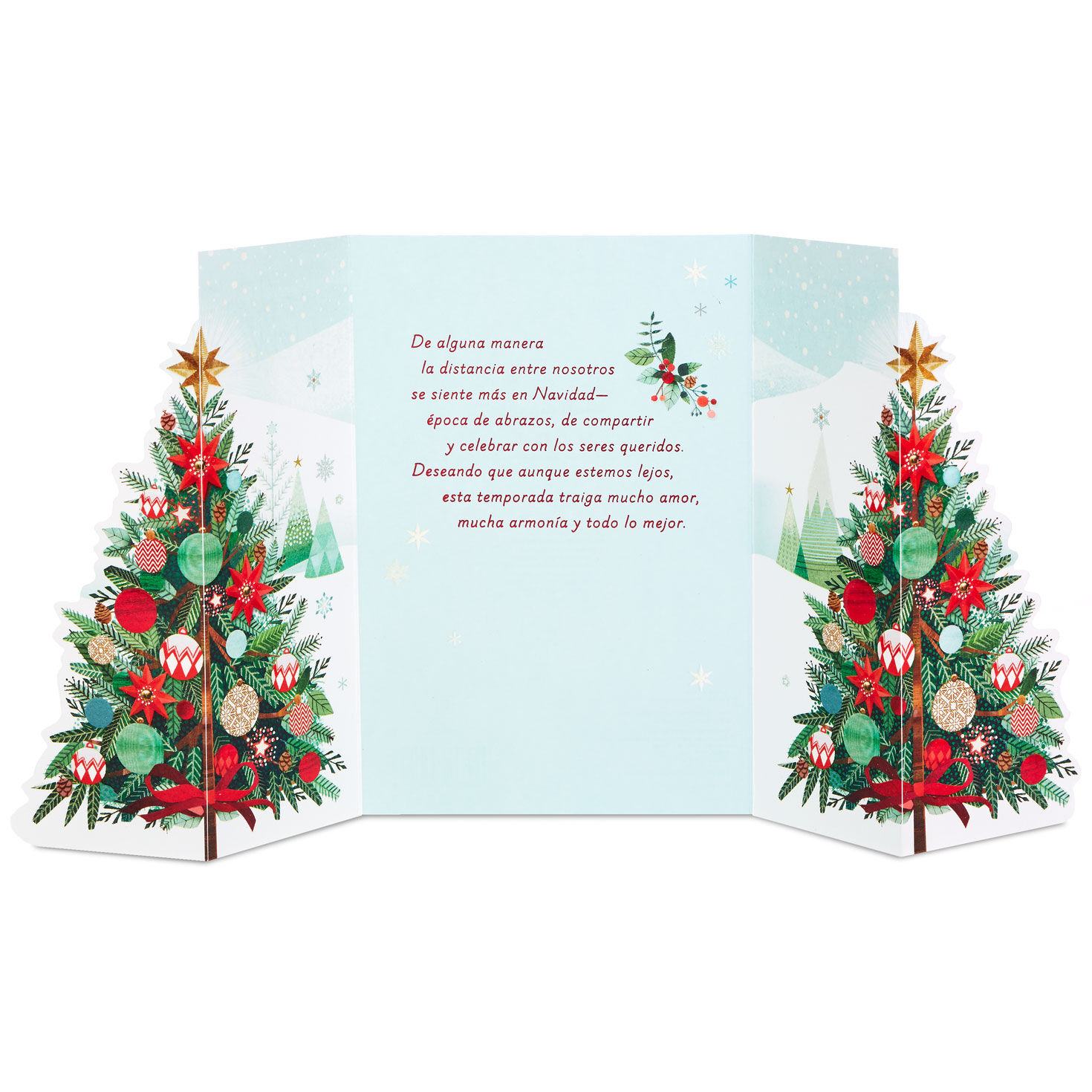 Even Though We're Far Apart Spanish-Language Christmas Card for only USD 4.99 | Hallmark