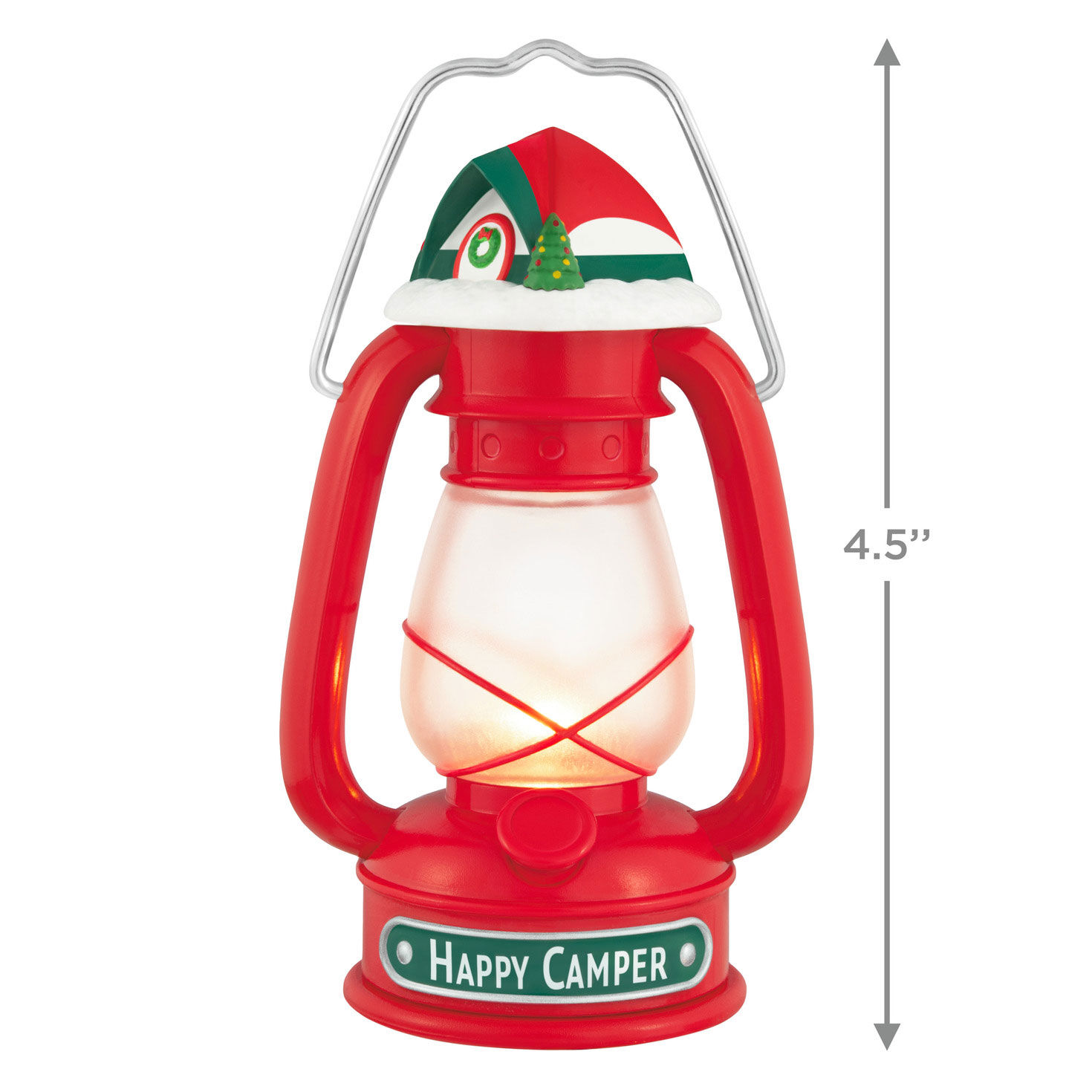 Happy Camper Keepsake Ornament measurement image number 3