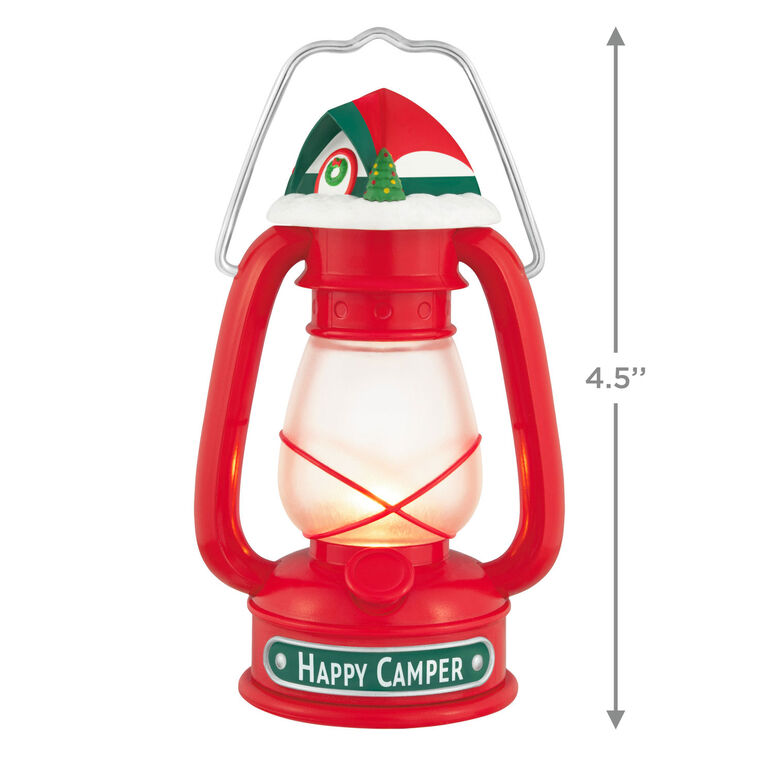 Happy Camper Keepsake Ornament measurement image number 3