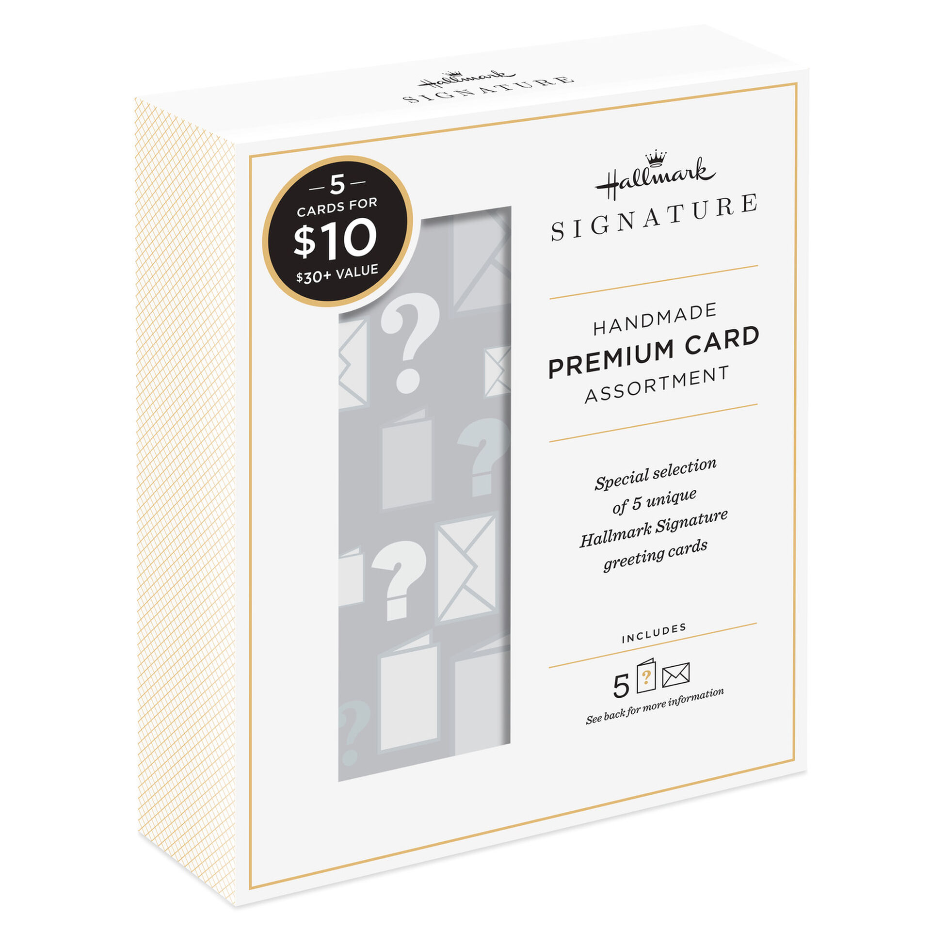 Hallmark Signature Assorted Handmade Cards, Box of 5 Boxed Cards