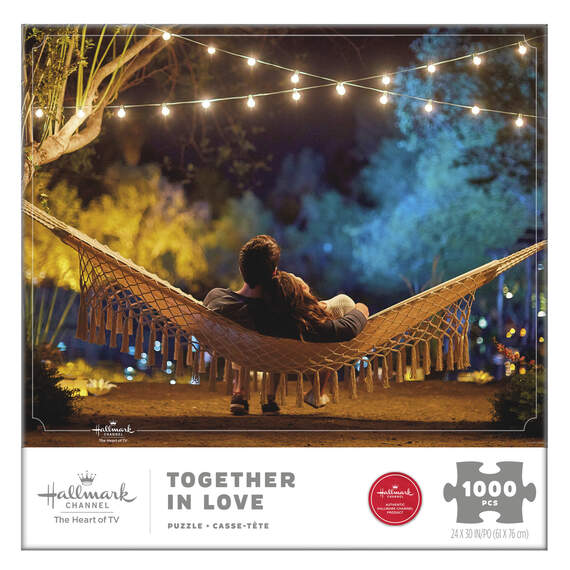 Hallmark Channel Together in Love 1000-Piece Puzzle, , large image number 1