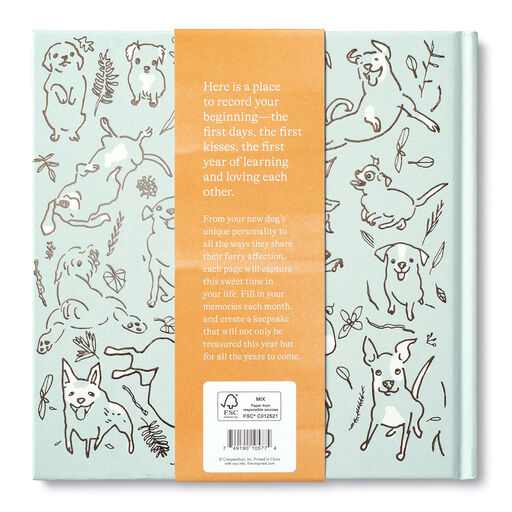 Our First Year Together: A Memory Keeper for Your New Dog Book, 