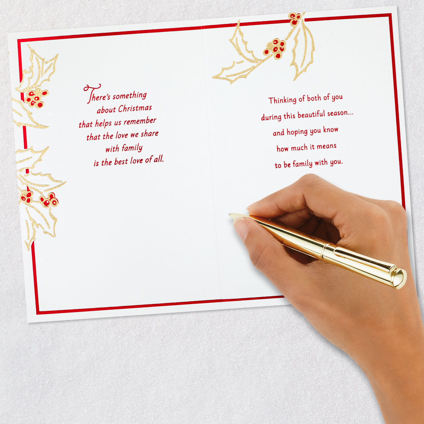 The Love We Share Christmas Card for Sister and Brother-in-Law, , large image number 7