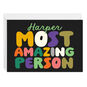 Most Amazing Person Custom Card, , large image number 1