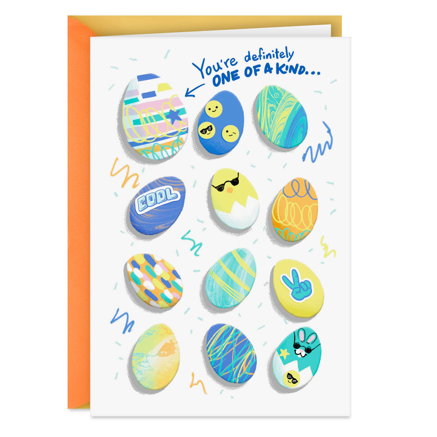 One of a Kind Easter Card for Kids