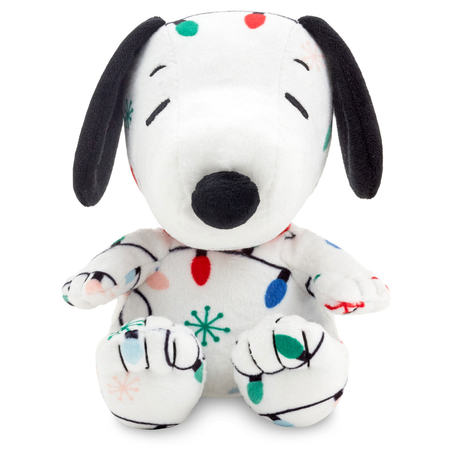 Peanuts® Christmas Lights Snoopy Plush, 6"