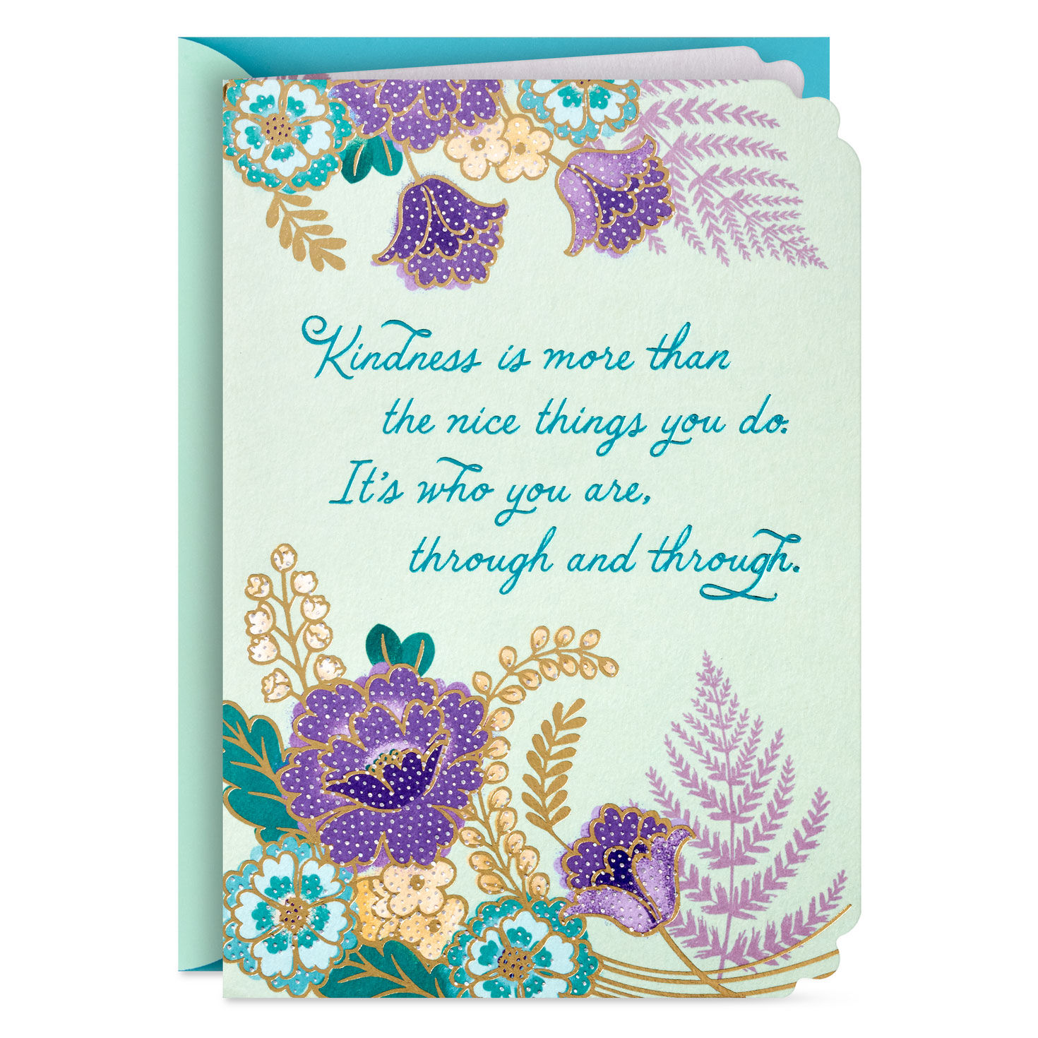 Kindness Is Who You Are Thank You Card