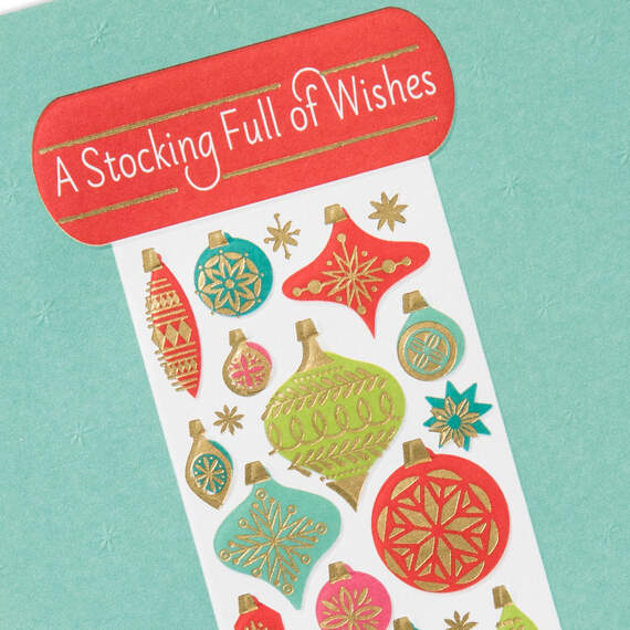 A Stocking Full of Wishes Christmas Card, , large image number 4