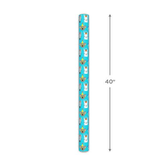 Party Animals Jumbo Wrapping Paper, 90 sq. ft., , large image number 5