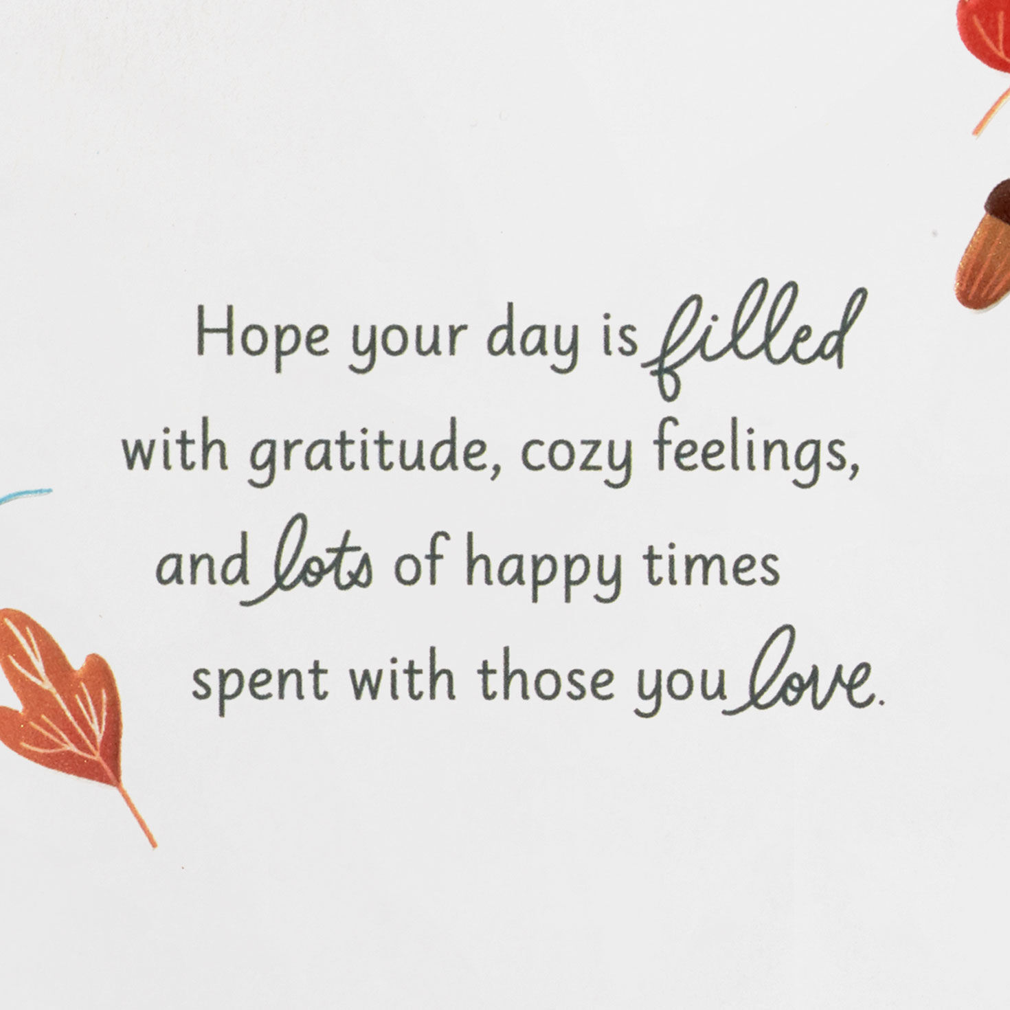 From Our Home to Yours Thanksgiving Card, , large image number 2