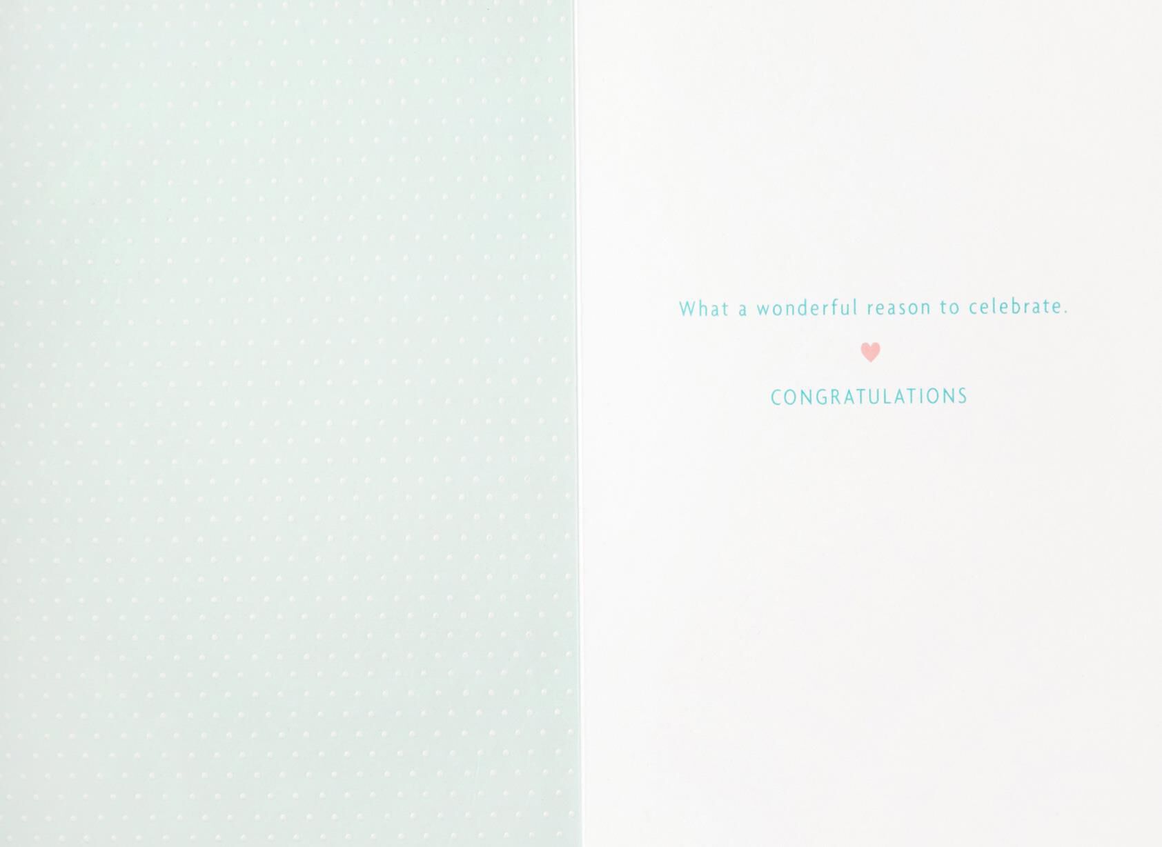 Hello Little One New Baby Card