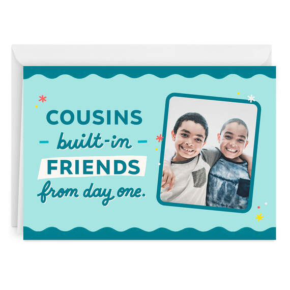 Friends From Day One Folded Photo Card, , large image number 1