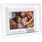All You Need is Love White Wood Picture Frame  image number 1