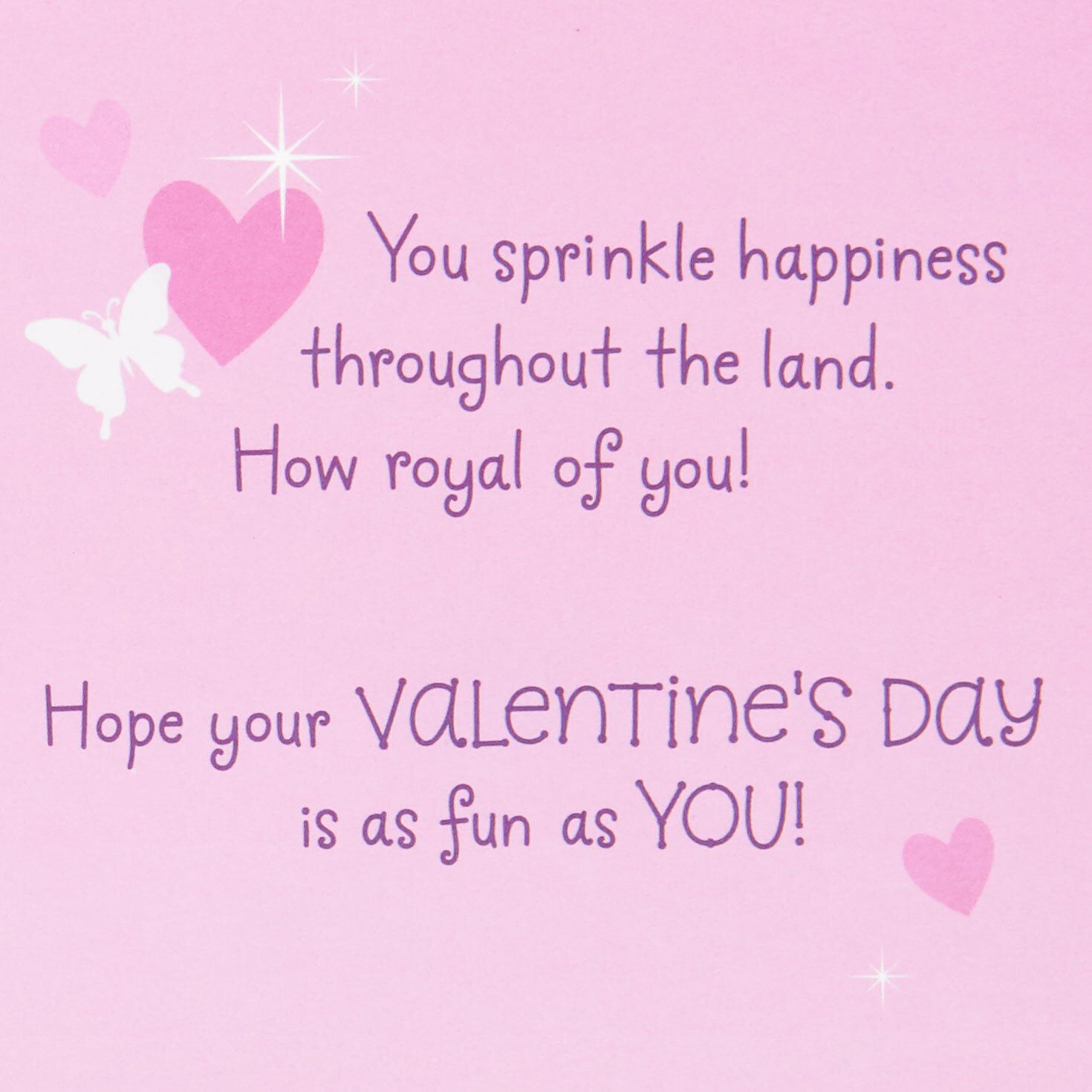 Disney Princess Kids Valentine's Day Card With Puzzle sentiment image number 2