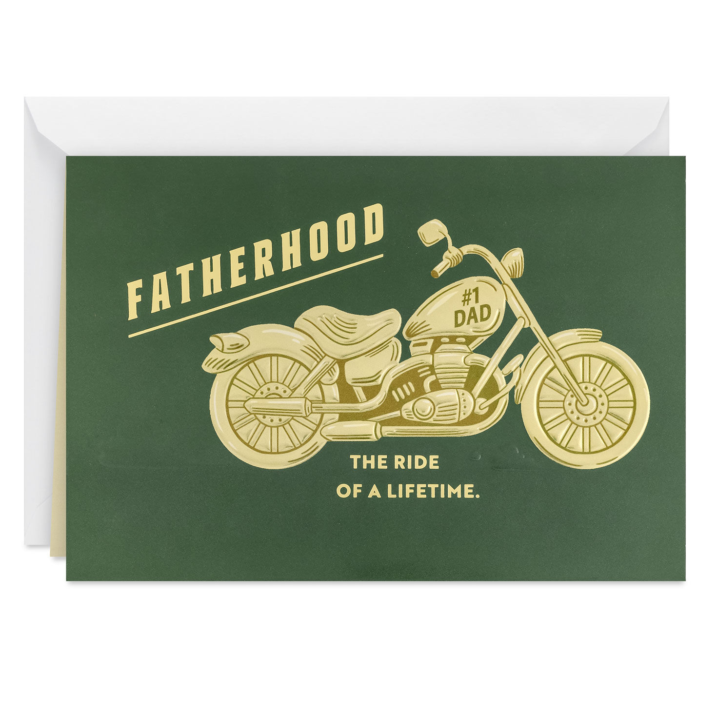 Ride of a Lifetime Father's Day Card