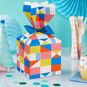 Colorful Geometric Vertical Treat Box With Ribbon Tie, , large image number 2