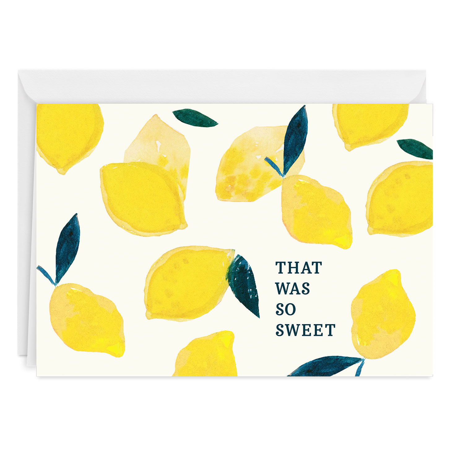 Sweet Lemons Custom Thank-You Card