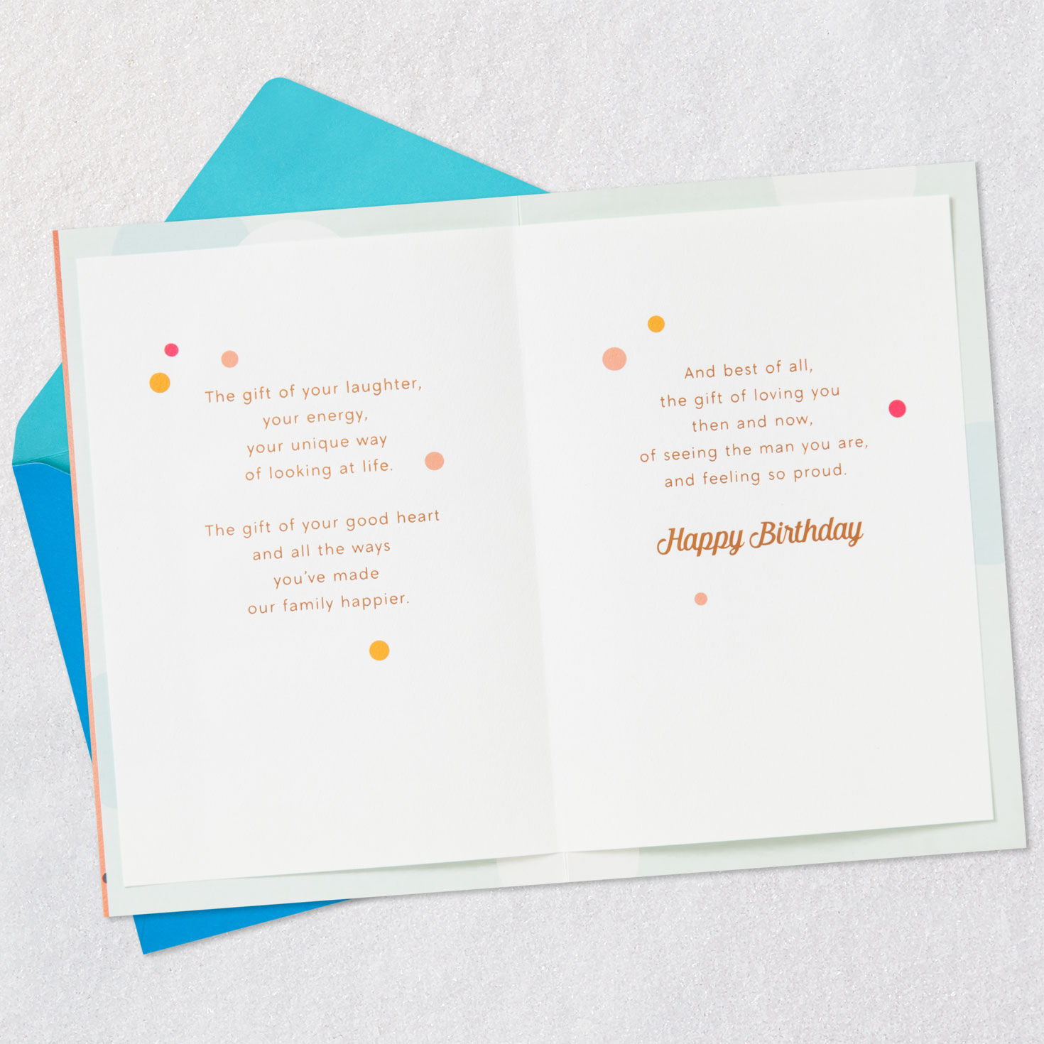 Proud of the Man You Are Birthday Card for Grandson for only USD 7.59 | Hallmark