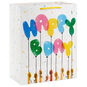 Hands Holding Balloons Large Birthday Gift Bag Back image number 6