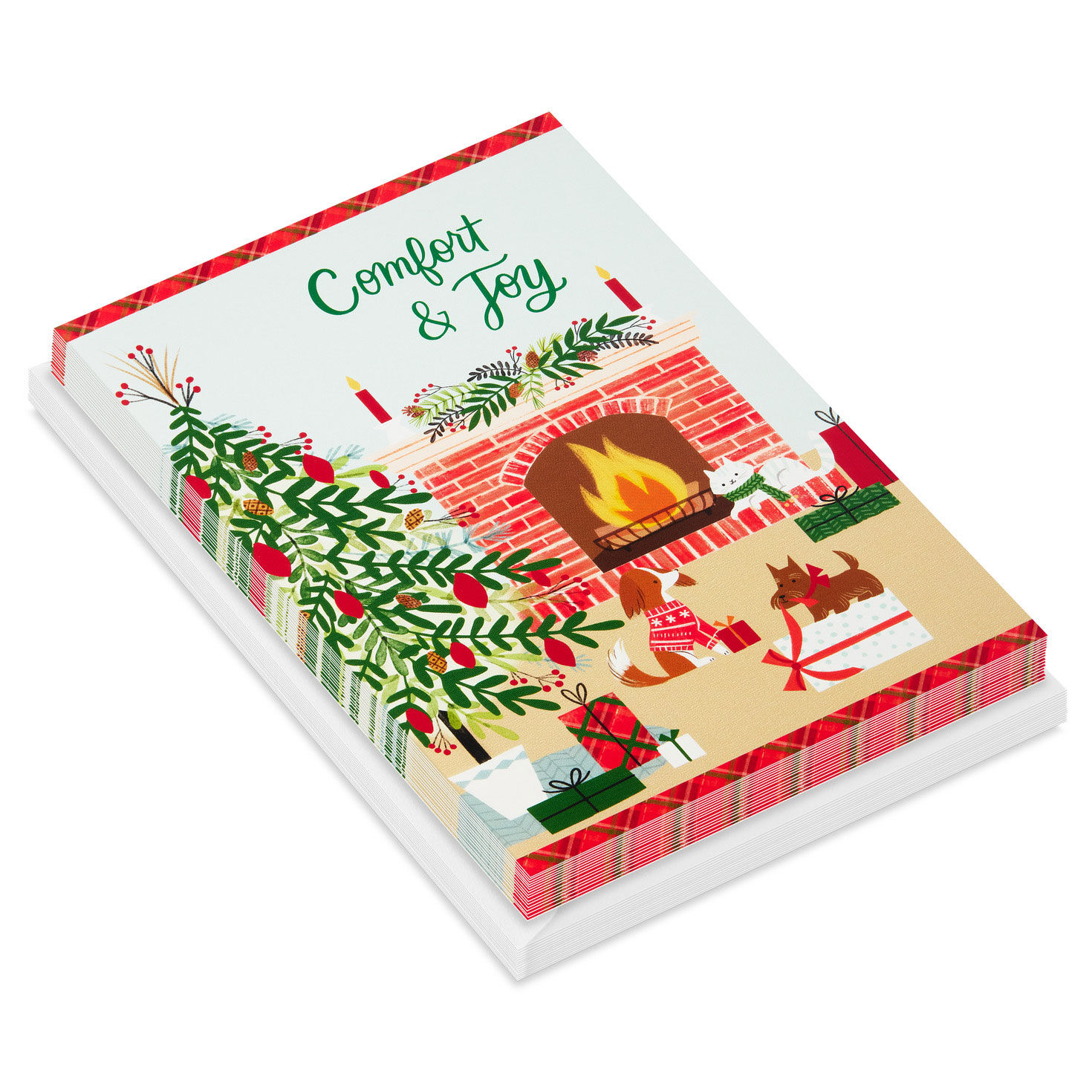 Cozy Room DaySpring Religious Christmas Cards Card stack image number 2