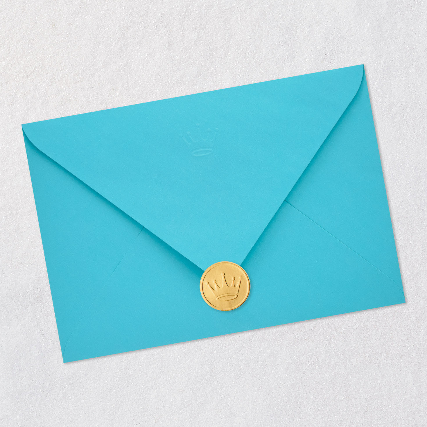 Colorful Abstract Landscape Dad Father's Day Card Envelope Back with Seal image number 7