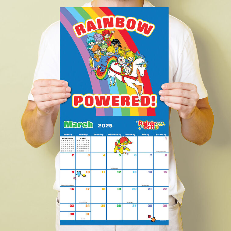 Rainbow Brite 2025 Wall Calendar - Calendars & Planners | Hallmark rainbow-brite-2025-wall-calendar-calendars-planners-hallmark