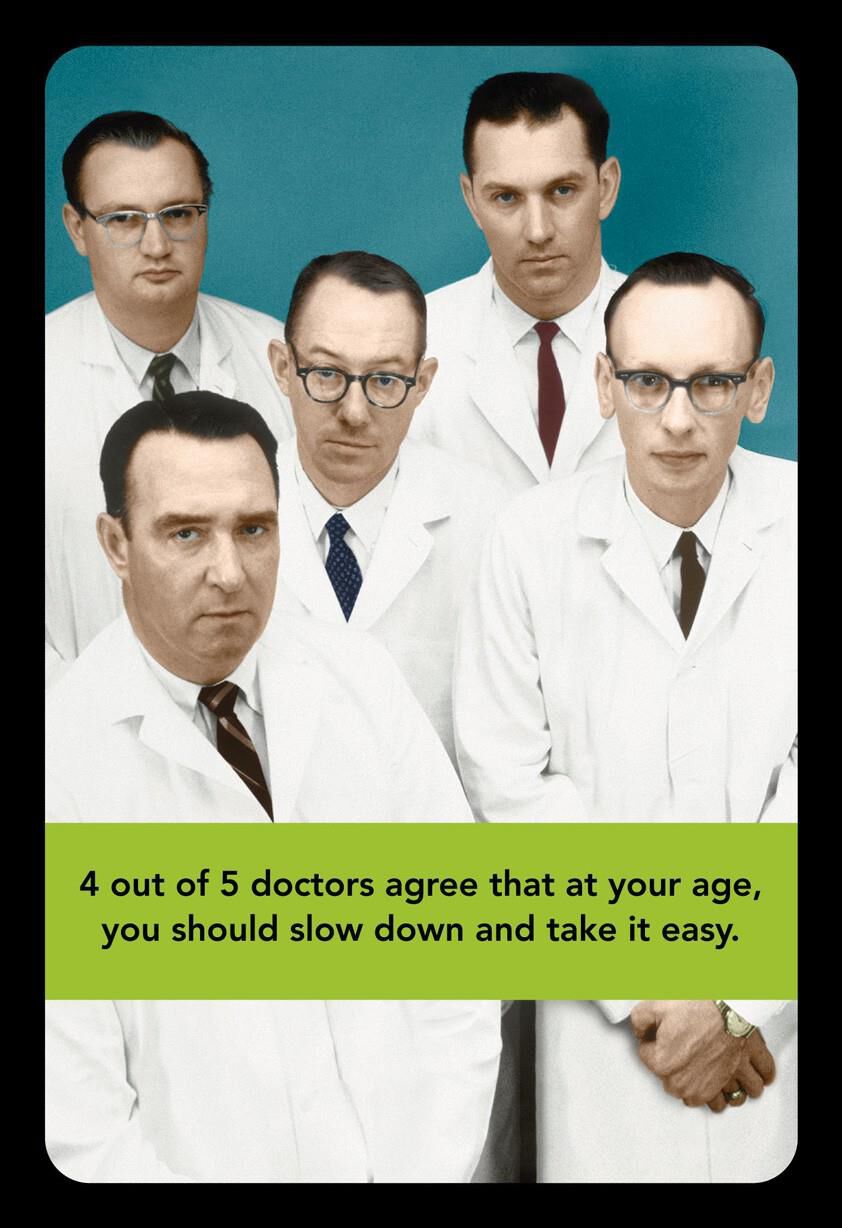 4 Out Of 5 Doctors Funny Birthday Card Greeting Cards