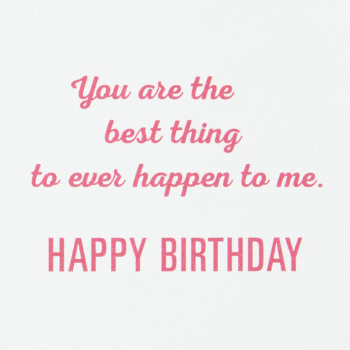 Strong, Sexy, Smart Glitter Birthday Card, 