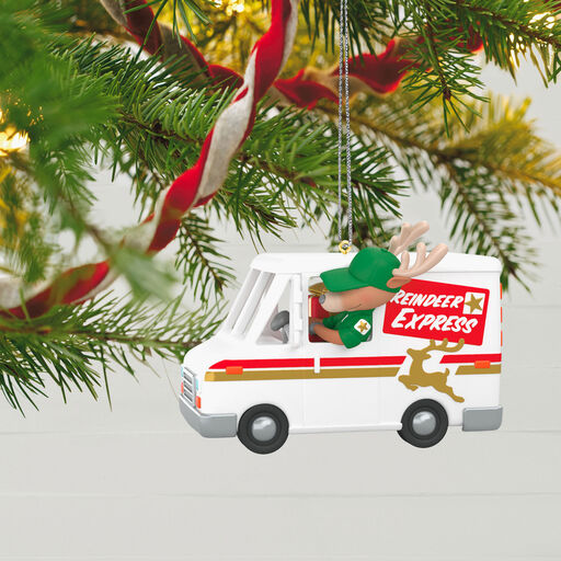 Grandma Got Run Over By a Reindeer Musical Ornament, 