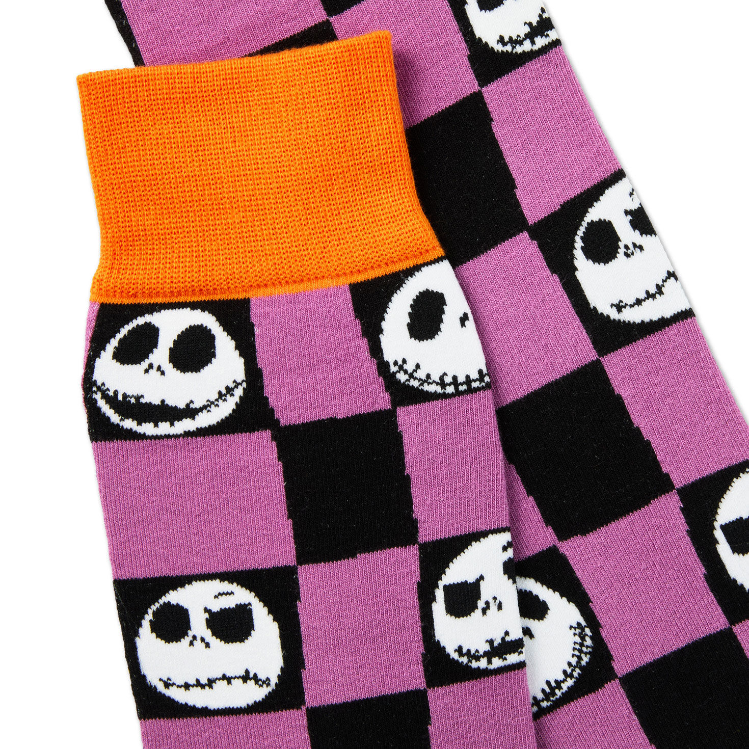 Disney Tim Burton's The Nightmare Before Christmas Jack Faces Crew Socks for only USD 18.99 | Hallmark
