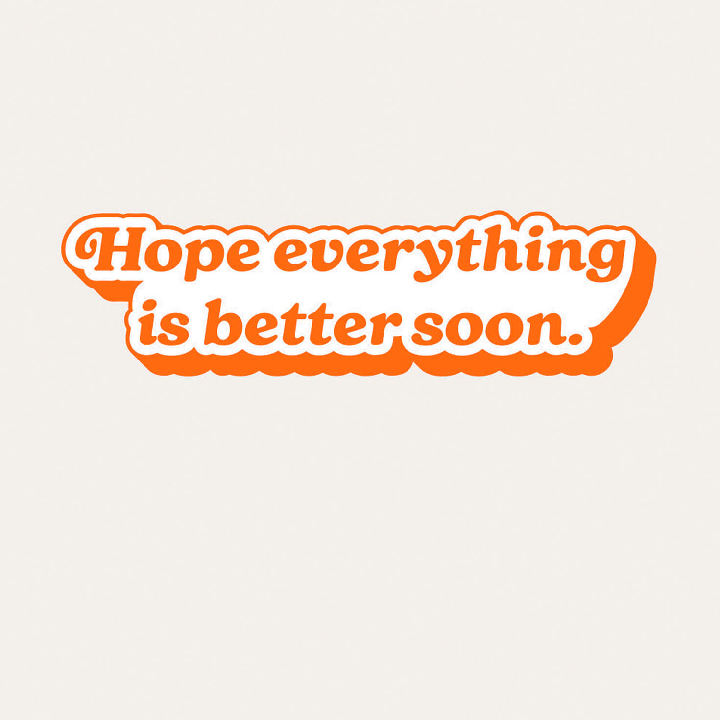 Kitty Hanging Onto Rope Encouragement Card Sentiment image number 2
