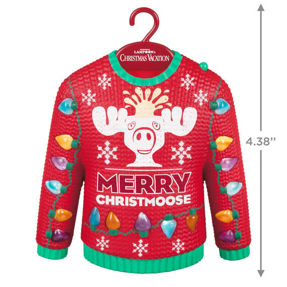 National Lampoon’s Christmas Vacation™ Ugly Sweater Musical Ornament With Light, , large image number 3
