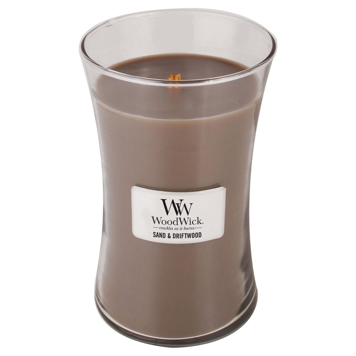 WoodWick® Sand & Driftwood Large Candle, 22 oz Candles Hallmark
