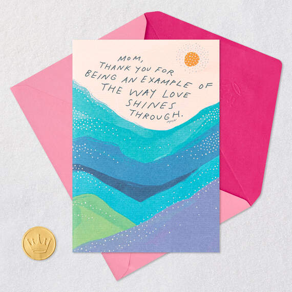 Morgan Harper Nichols Your Love Shines Through Mother's Day Card for Mom, , large image number 5